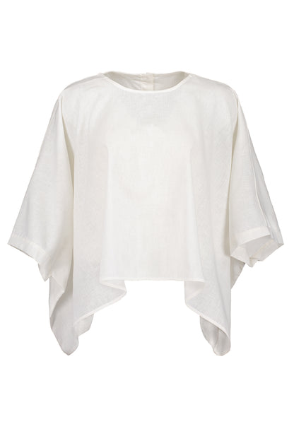 Lima Oversized Linen Blend Blouse