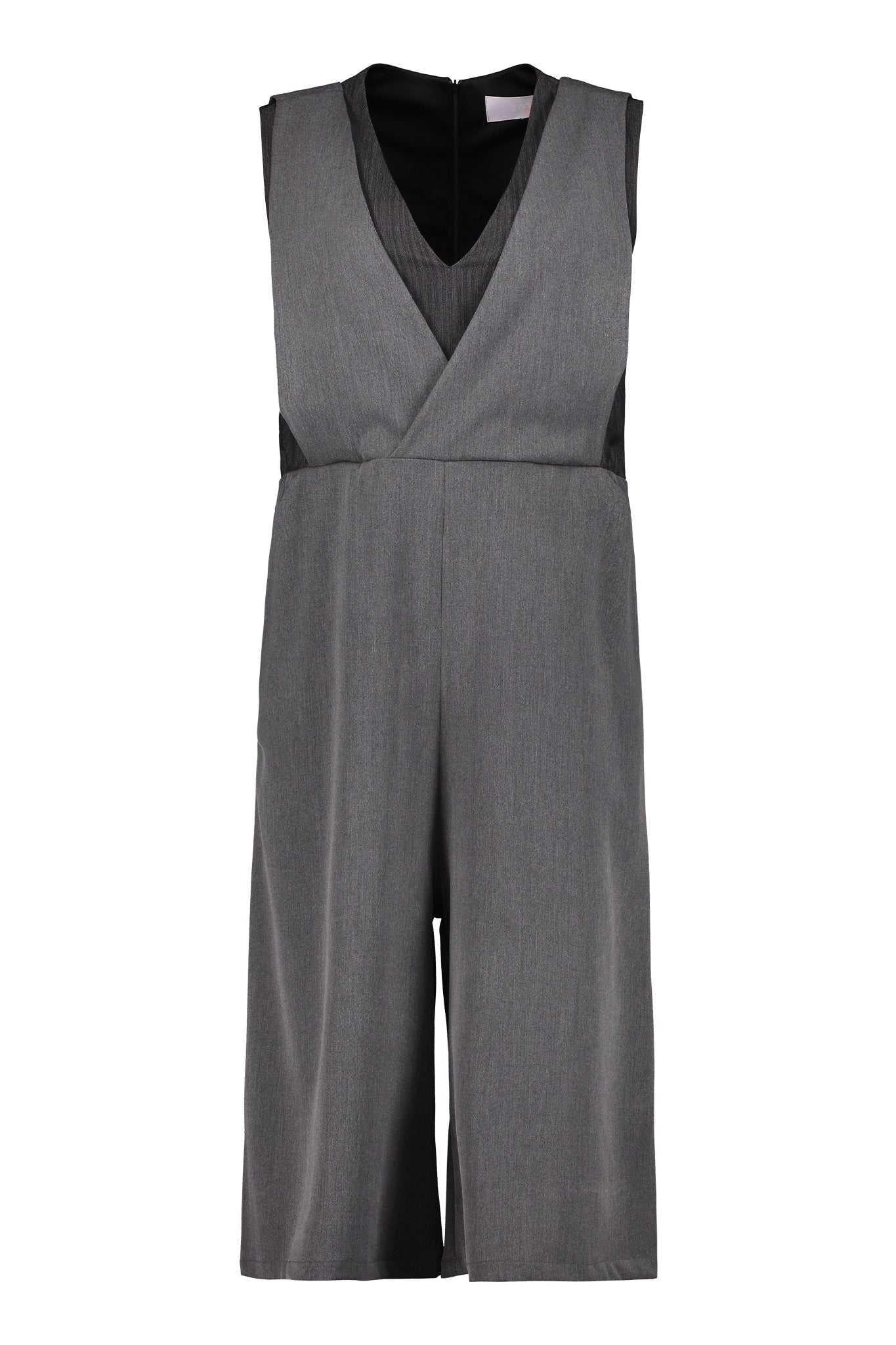 Pepper Knit V-neck Jumpsuit