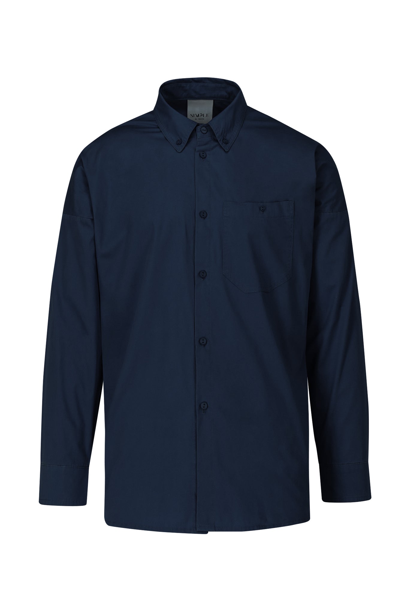 Sai Washed Poplin Button-Down Shirt