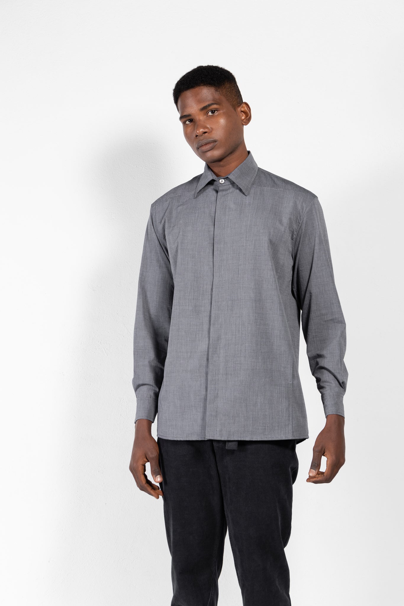 Camisa Fauno en popelina de algodón