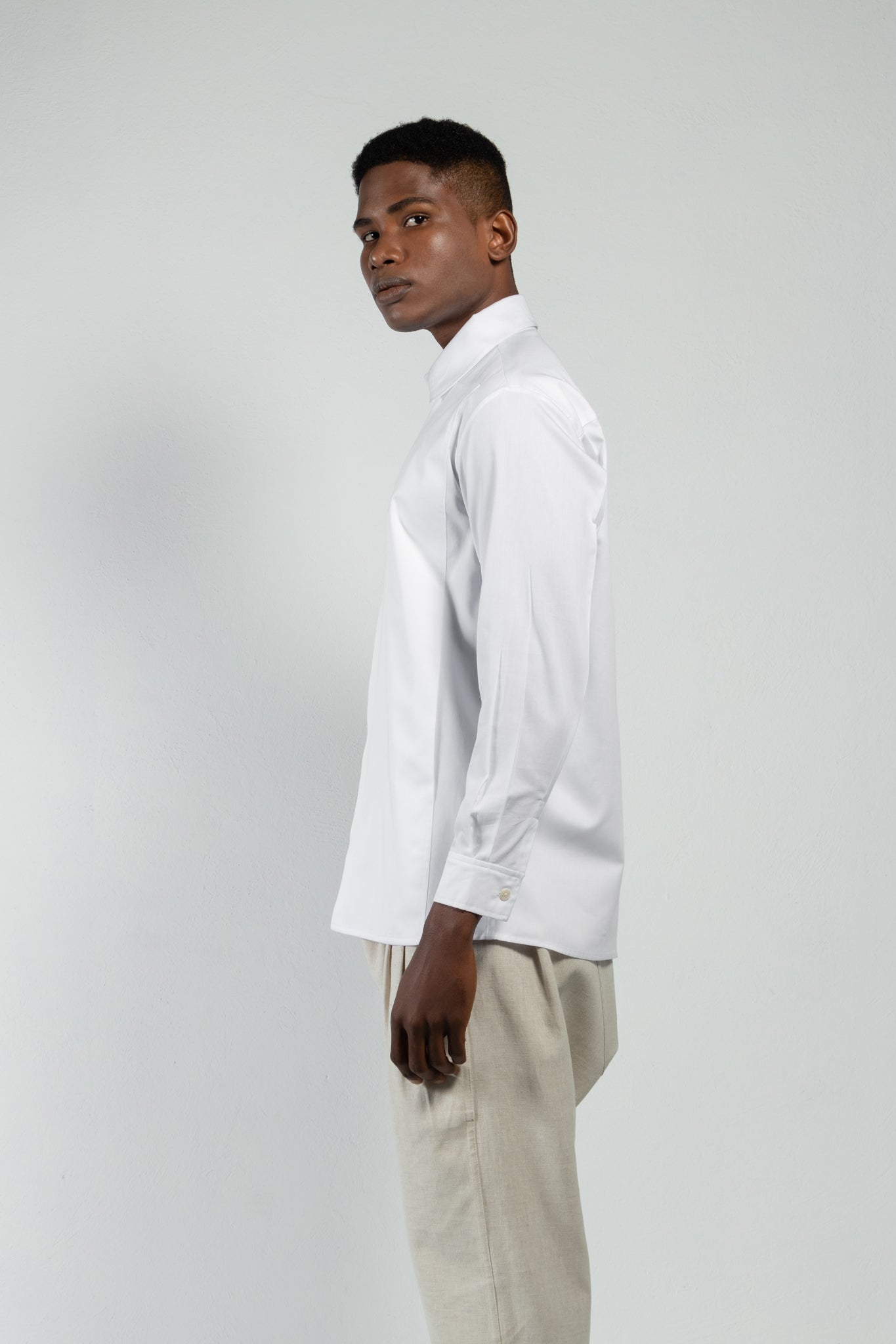 Camisa Fauno en popelina de algodón
