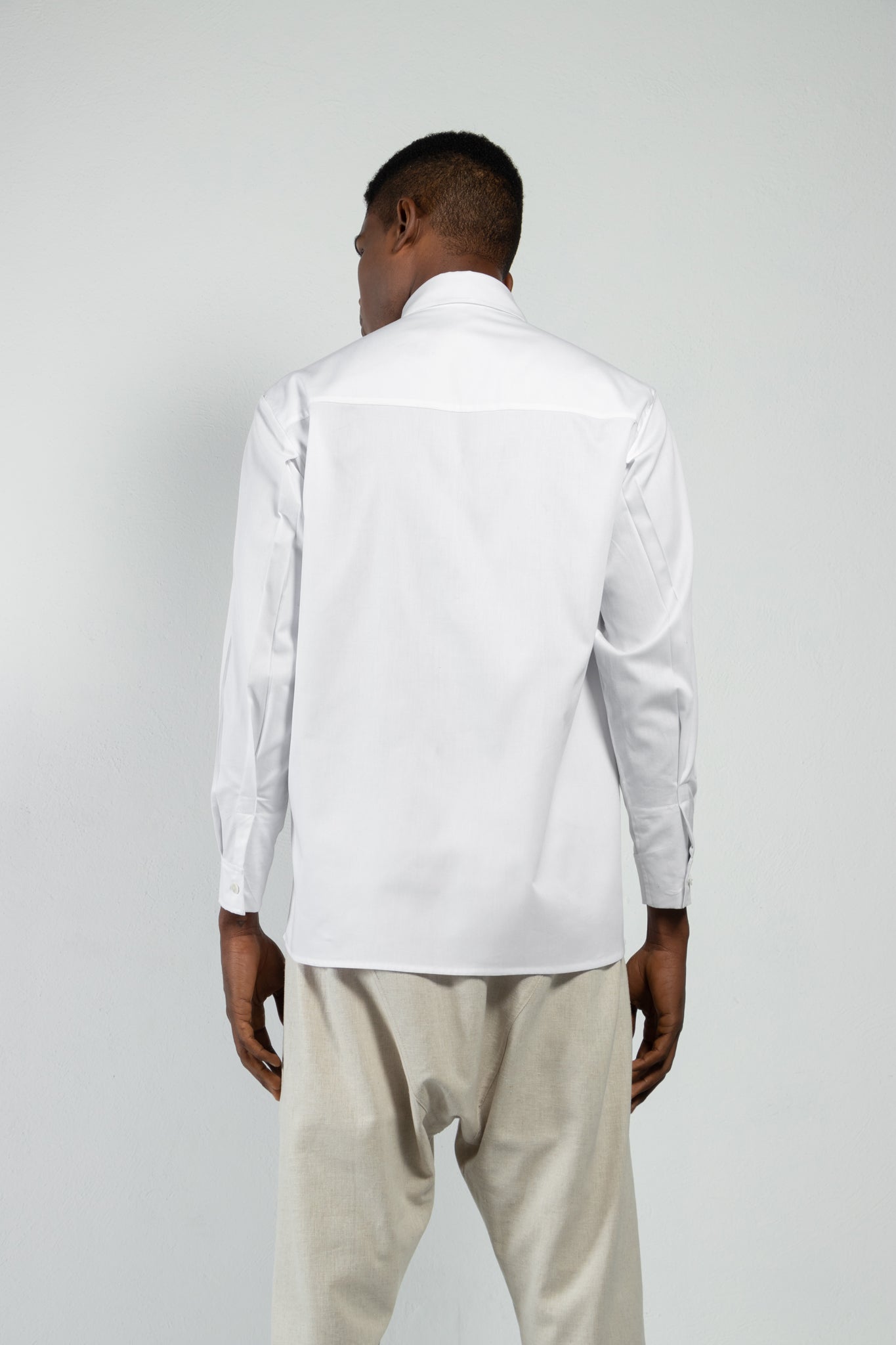 Camisa Fauno en popelina de algodón