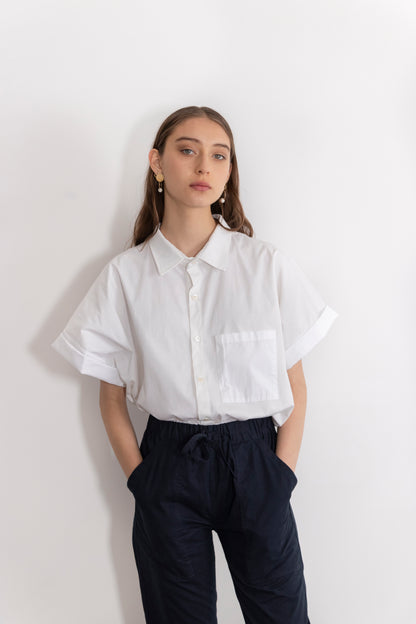 Bismuth Short Sleeved Poplin Shirt