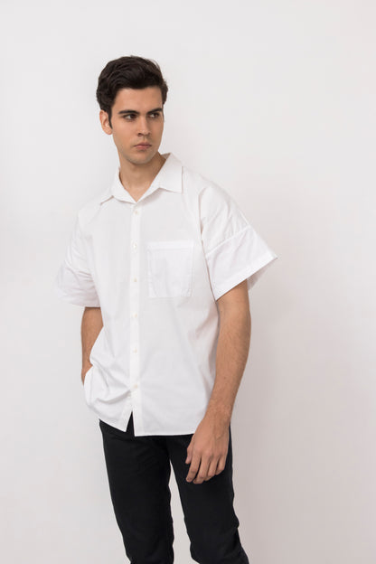 Bismuth Short Sleeved Poplin Shirt