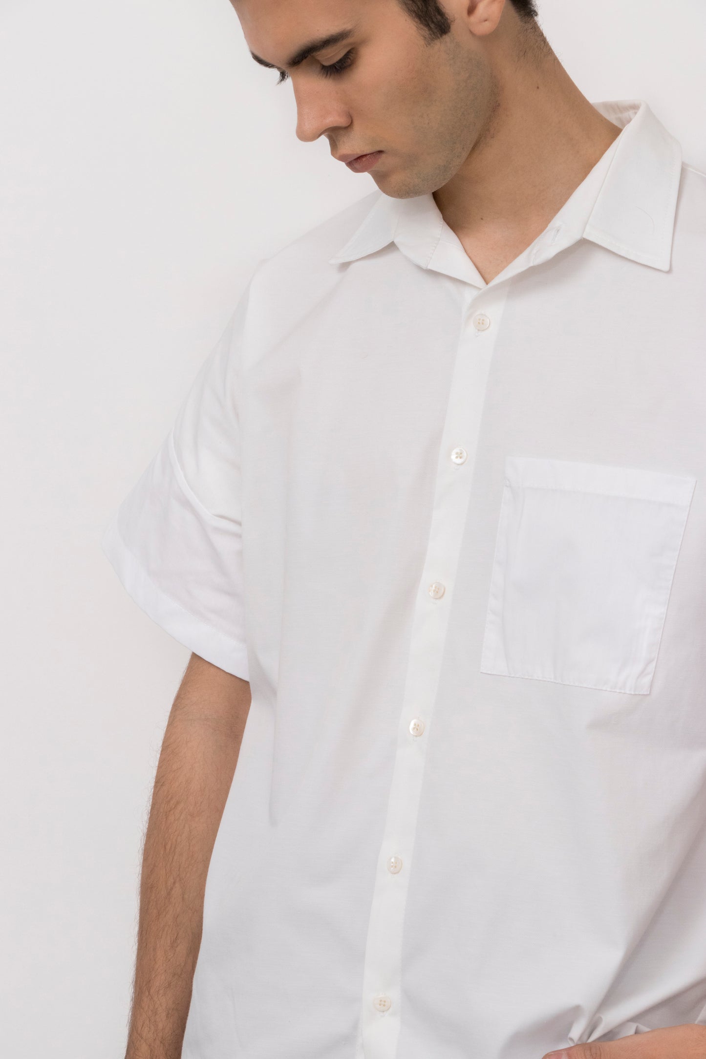 Bismuth Short Sleeved Poplin Shirt