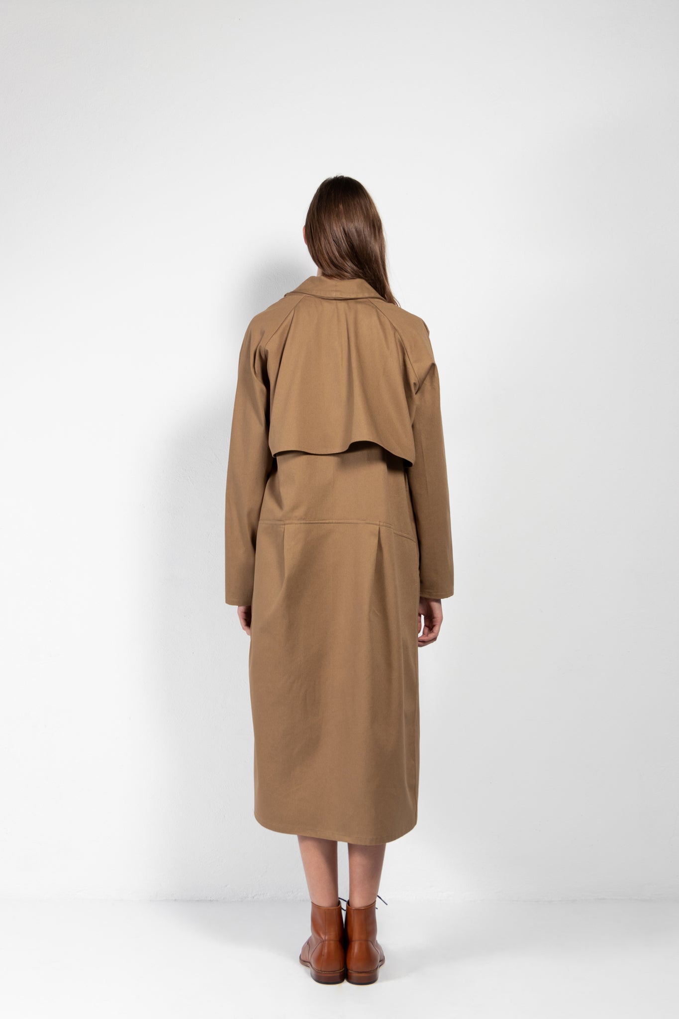 Cromo II Cotton Twill Open Trench Coat